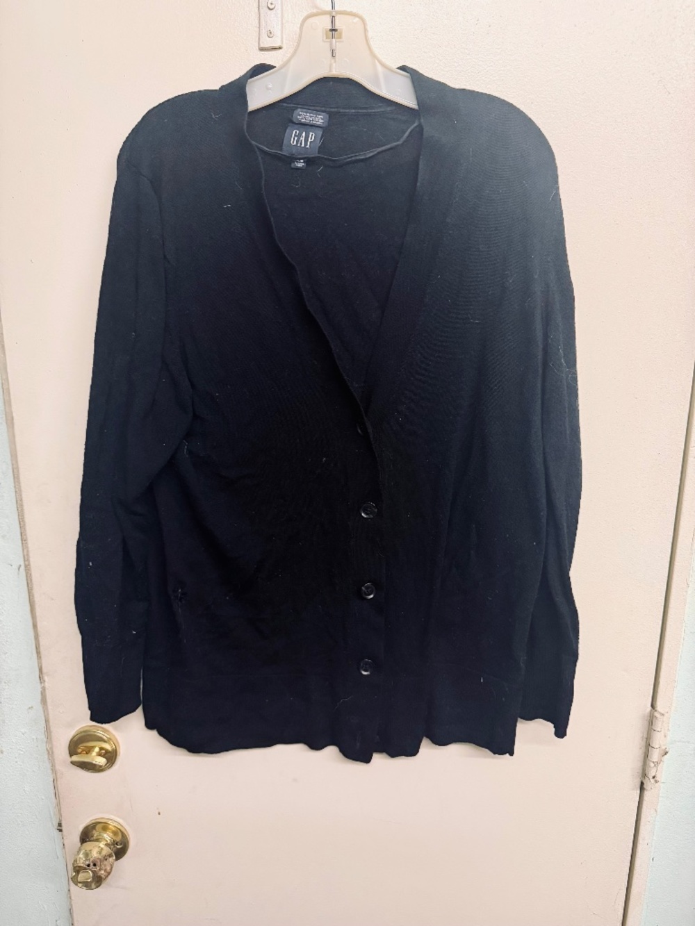 Gap Black Button Down Cardigan